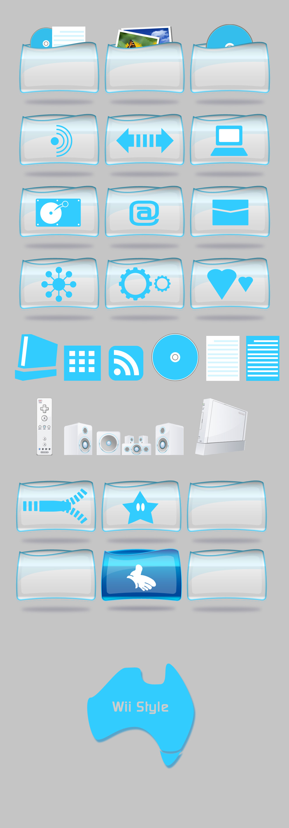 Wii Inspired Icons Preview