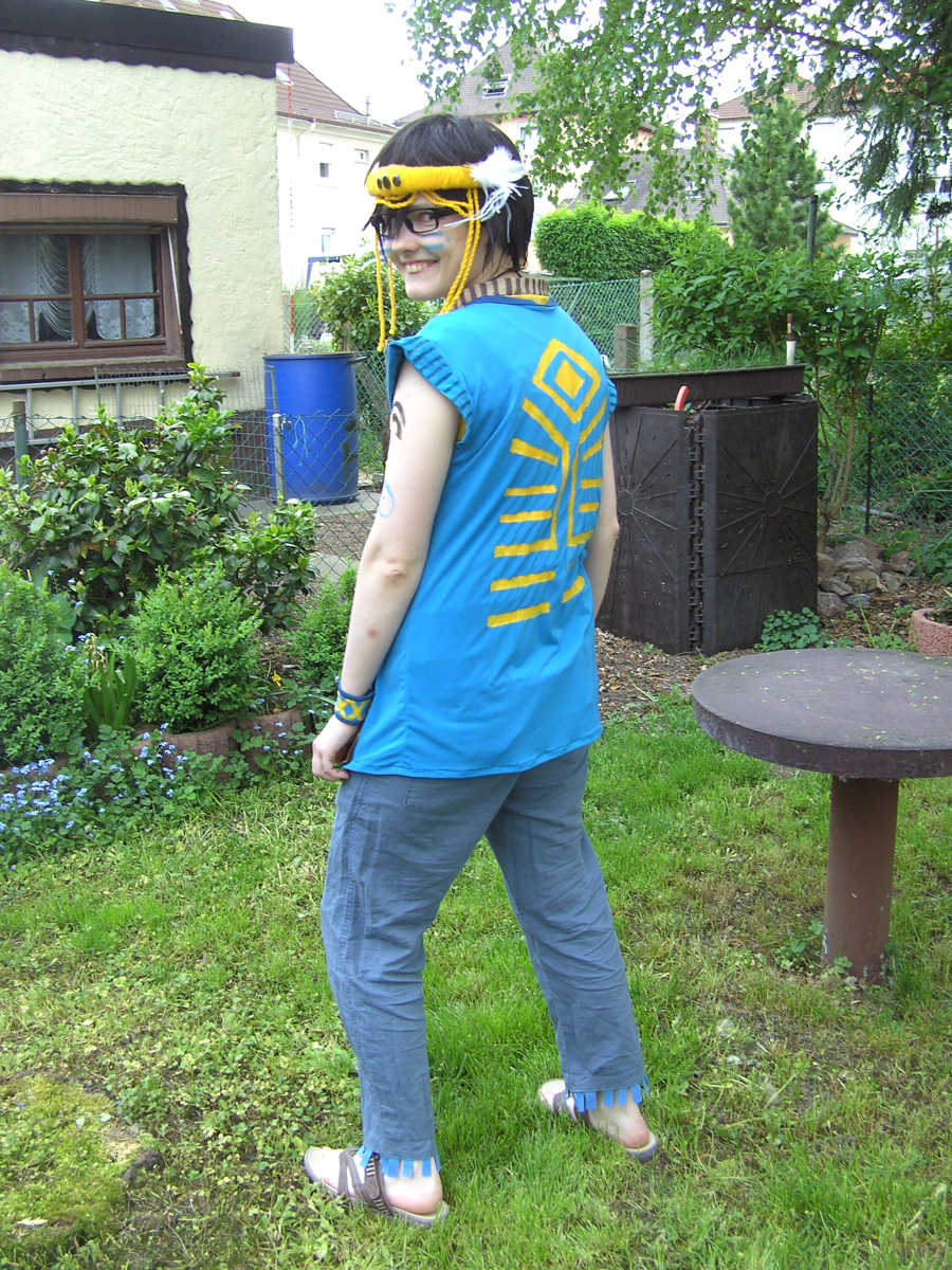 homestuck - Tribalstuck John cosplay 02