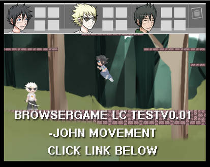 Browsergame Lost Chums Test v0.01 - John movement