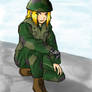 Edo in army clothes XD