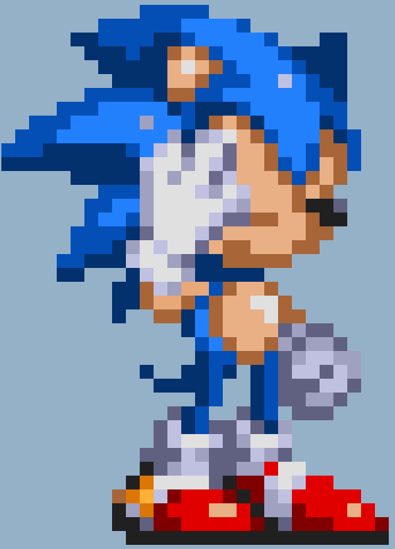 Modgen Modern Sonic V2 Sprites by MarianHedgehog on DeviantArt