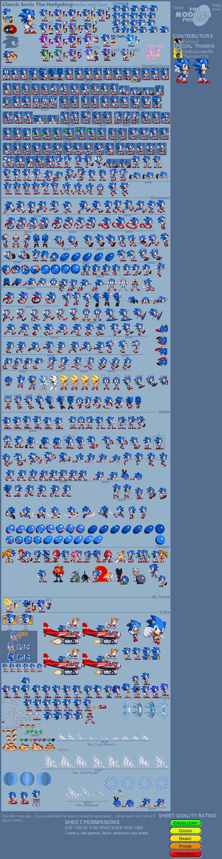 Modgen Project Classic Sonic Mod.gen Project (Fix Version) V2 by Folmins on DeviantArt