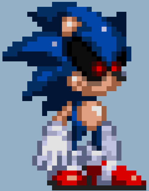PCSONIC (Sonic.exe Remake) Early Sprites by DamiXGuin on Newgrounds