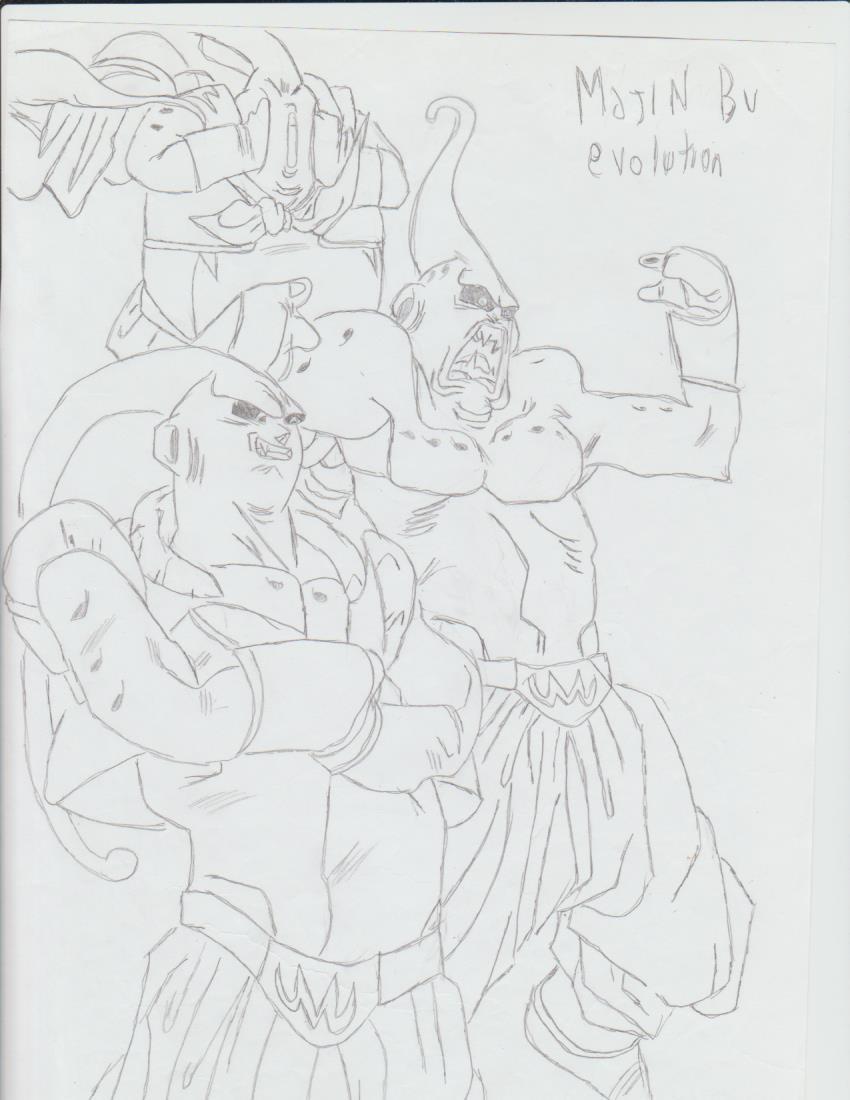 Majibu Evolution Majin Evolution by zyluxVII on DeviantArt
