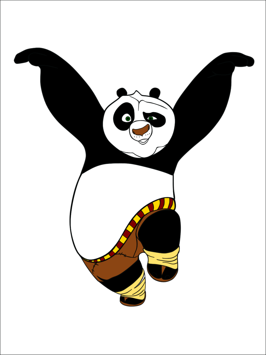 Po Character Po from Kung Fu Panda by Dan-The-Gorilla-94 on DeviantArt