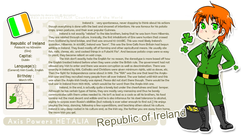 Character Profile - IRELAND