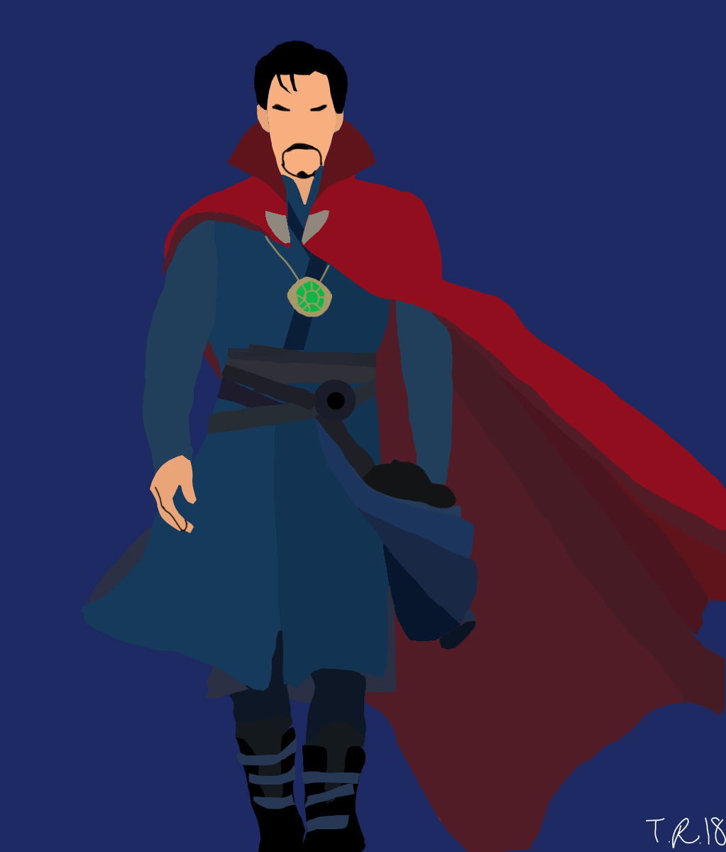 Doctor Strange Minimalist by TrueRu18 on DeviantArt Doctor Strange Minimalist by TrueRu18 on DeviantArt