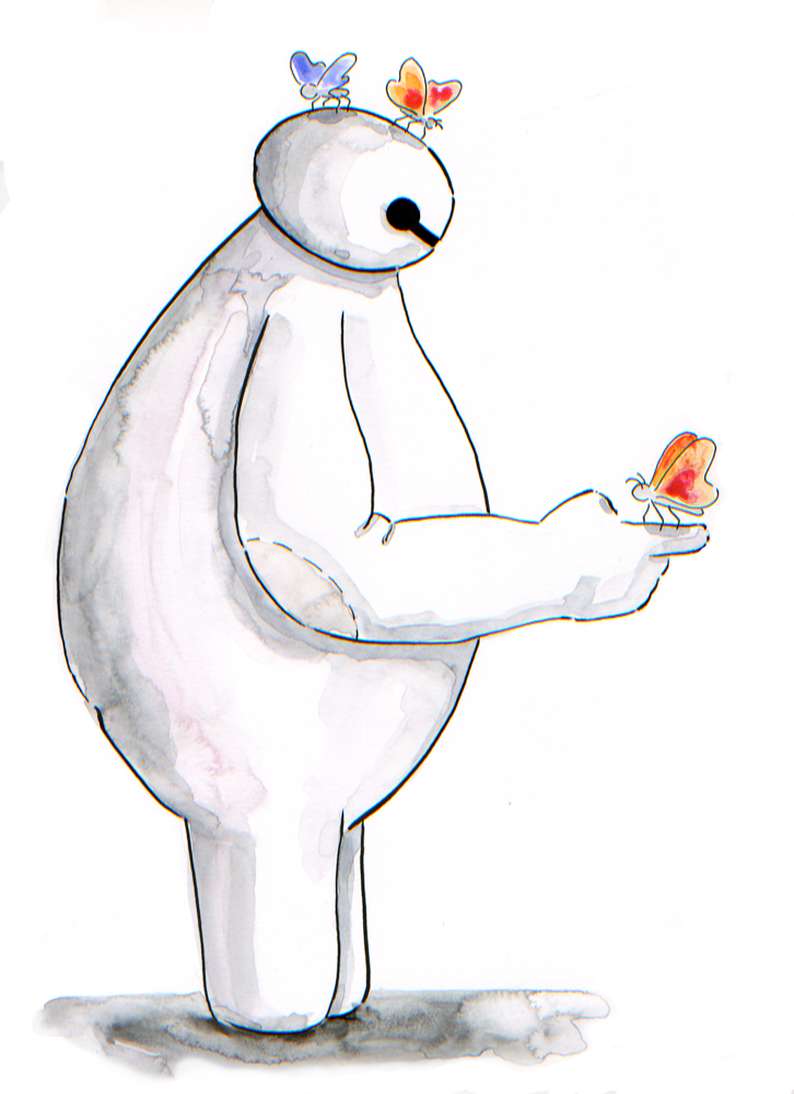 More Baymax and Butterflies