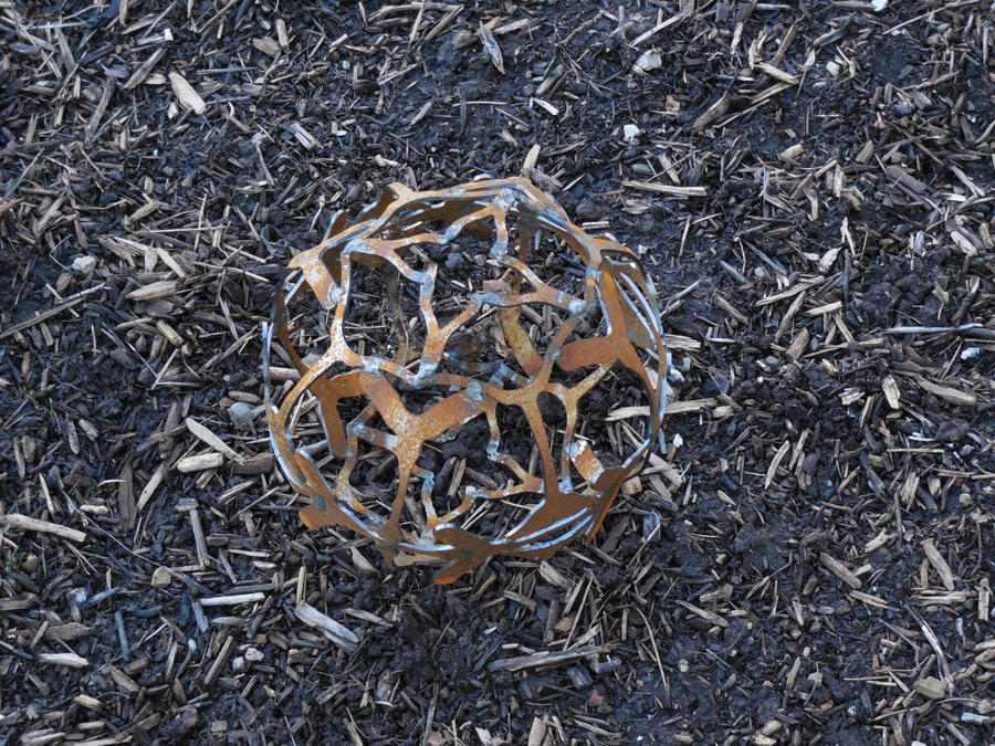 Rusty Ball by Metal-Sculpture on DeviantArt
