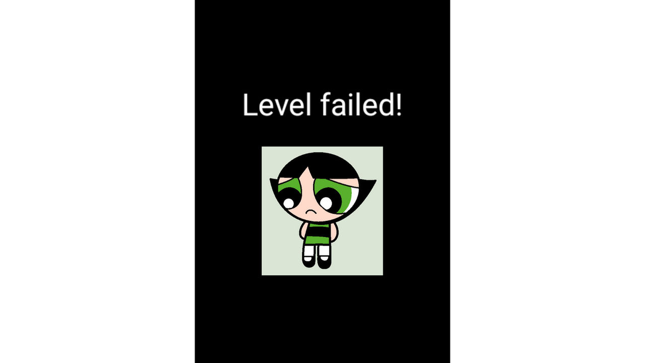 Angry Birds Level Failed screen (PPG version) by DanielRowdyruff on ...