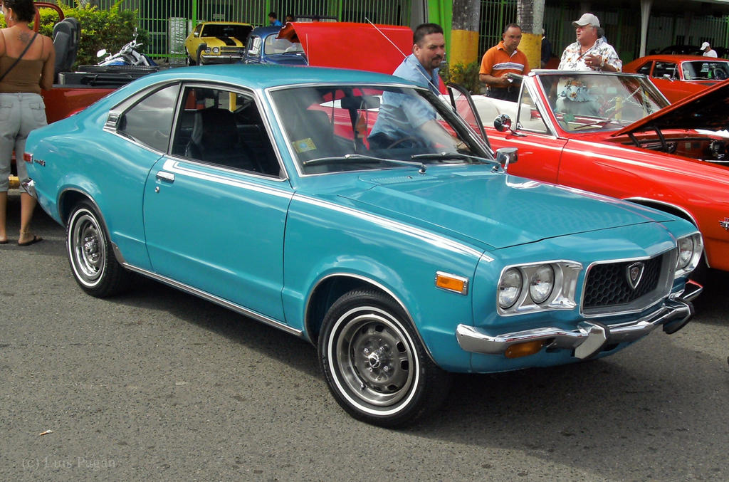 Blue Mazda RX3 by Mister-Lou on DeviantArt