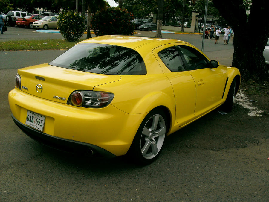 Yellow RX8 4 by Mister-Lou on DeviantArt