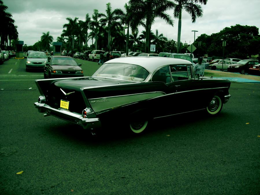 1957 Chevy Bel Air rear