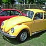 yellow '73 Beetle