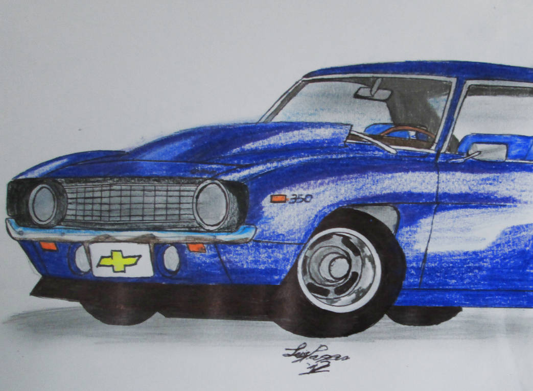 69' Camaro drawing by Mister-Lou on DeviantArt.