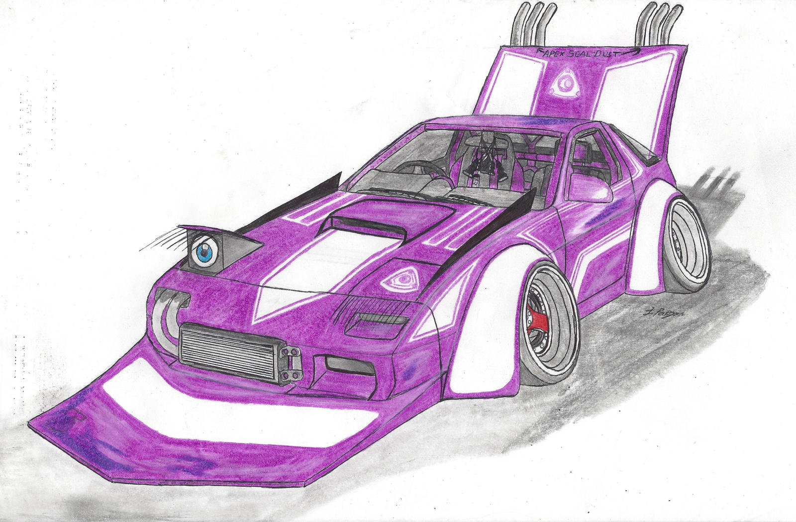 Bosouko Rx7 Bosozoku'd FC RX7 by Mister-Lou on DeviantArt