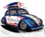 57' VW Beetle Oval Window custom by Mister-Lou