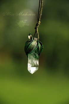 Elven nature pendant