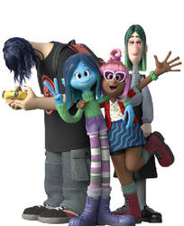 Ruby, Margot, Bliss and Trevin (RGTK)
