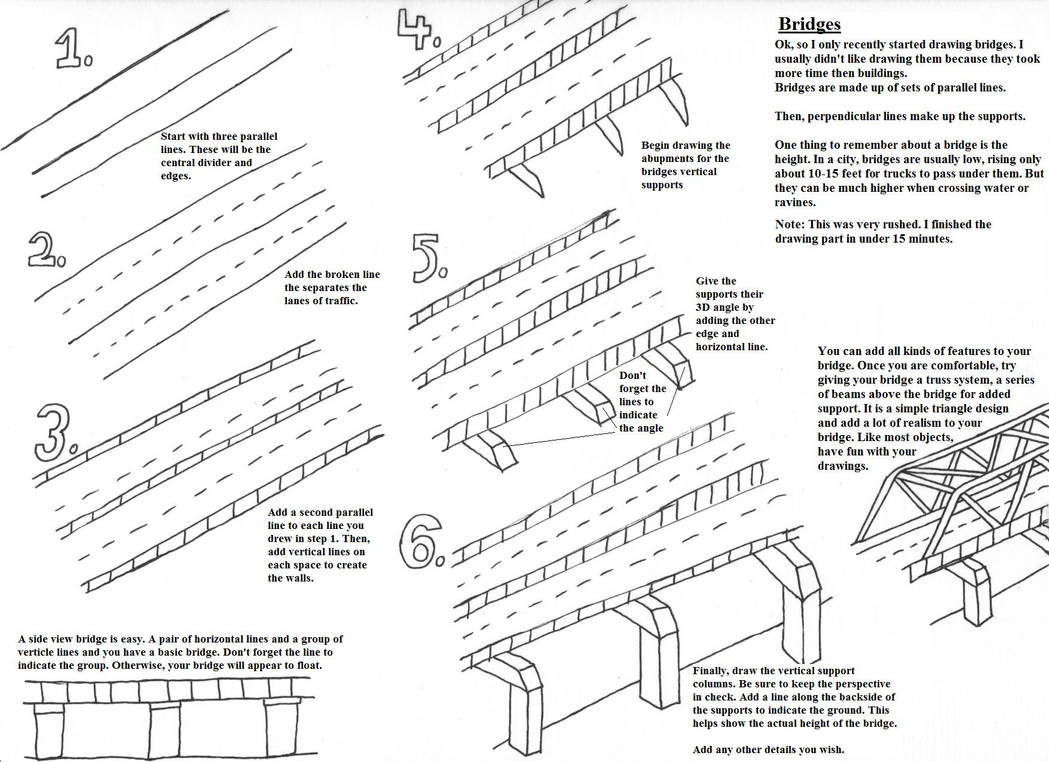 Bridge Construction Tutorial Tutorial - Bridges by MasterOfRa on DeviantArt