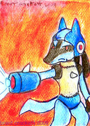 Megamang Rucario