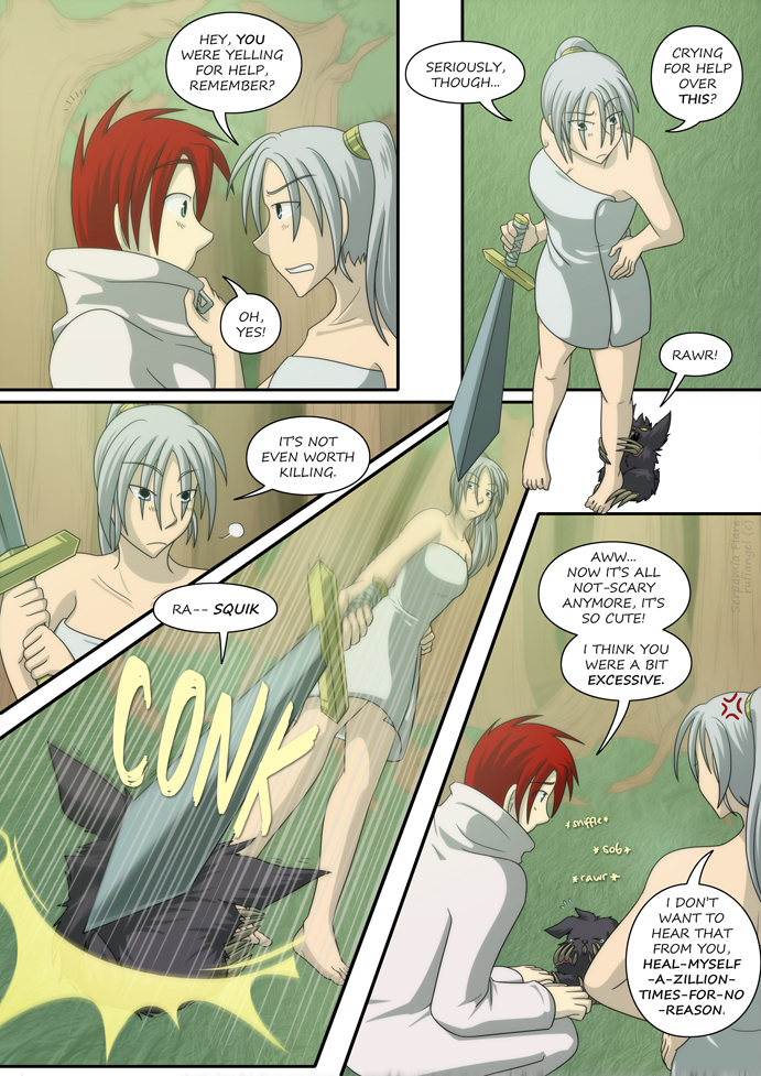 Serpamia Flare Strip 004 - Redrawn by rufiangel
