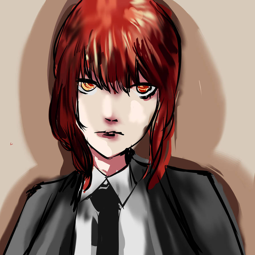 Makima drawing by bambuzul on DeviantArt