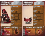 TG_Kazue And Akuma_Official Sheet (States+outfit) by SoulOfPersephone