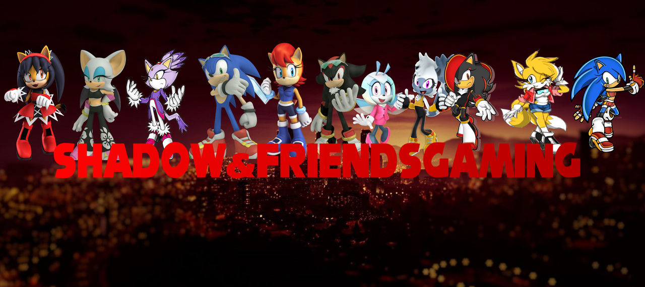 Shadow Friends' Names ShadowFriendsGaming Banner Version 1 by Ninjastorstorm on DeviantArt