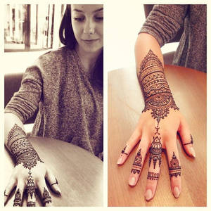Two sides of henna
