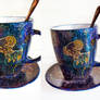 Blue Star Dog Mug