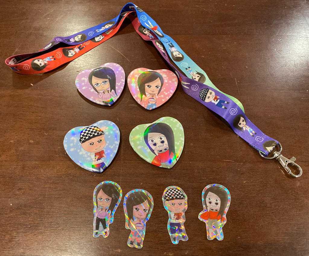 TRIPLE Ms STICKERS, BUTTONS, LANYARDS NOW UP! by G3T-ZILLYF1ED on ...