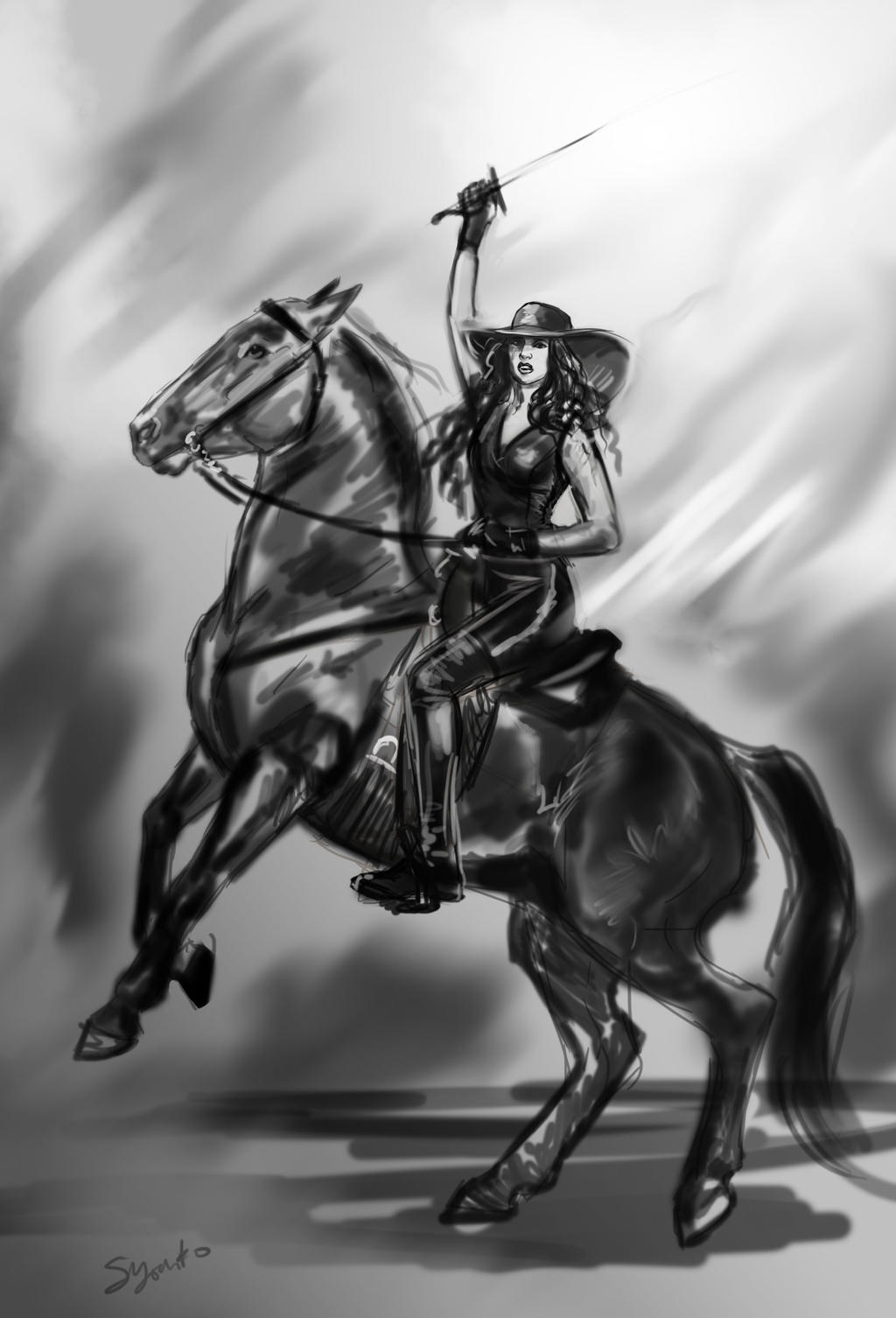 Merreth Rearing by LadyMerrethsAuthor