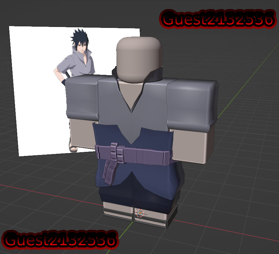 Naruto and Sasuke ROBLOX by JettGFX on DeviantArt