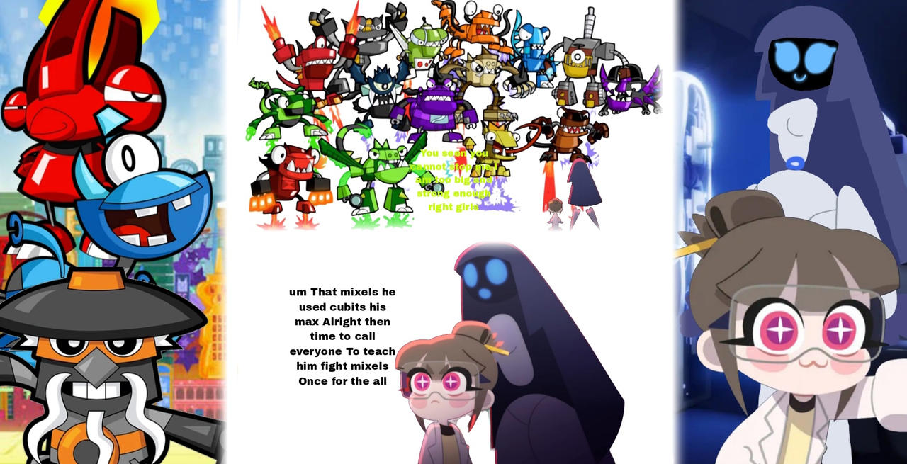 Vs edit mixels vs pochi science by kentmelencion on DeviantArt