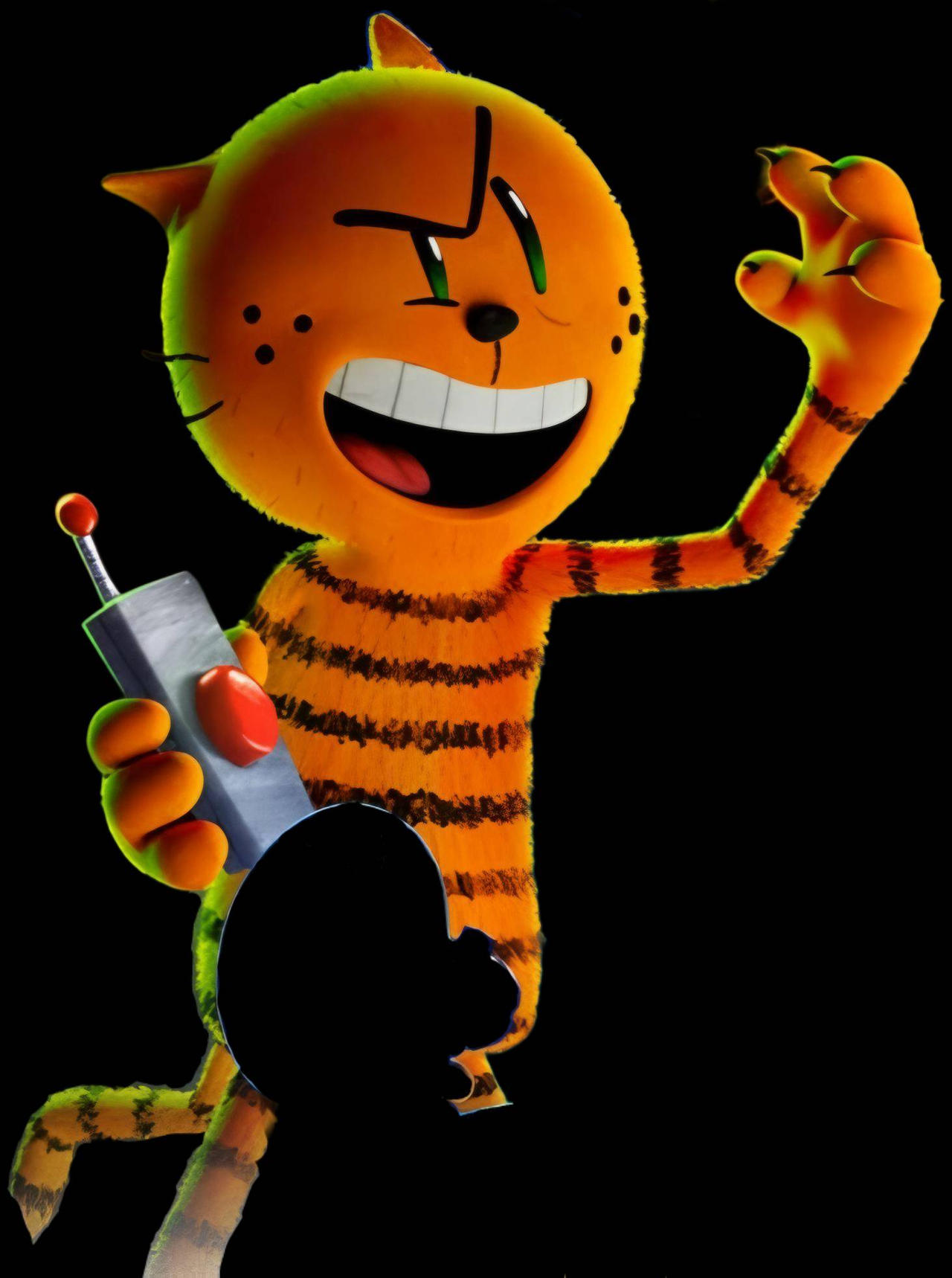 Petey the cat (dog man) render by kentmelencion on DeviantArt