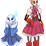 Undertale Sans and Papyrus genderbend