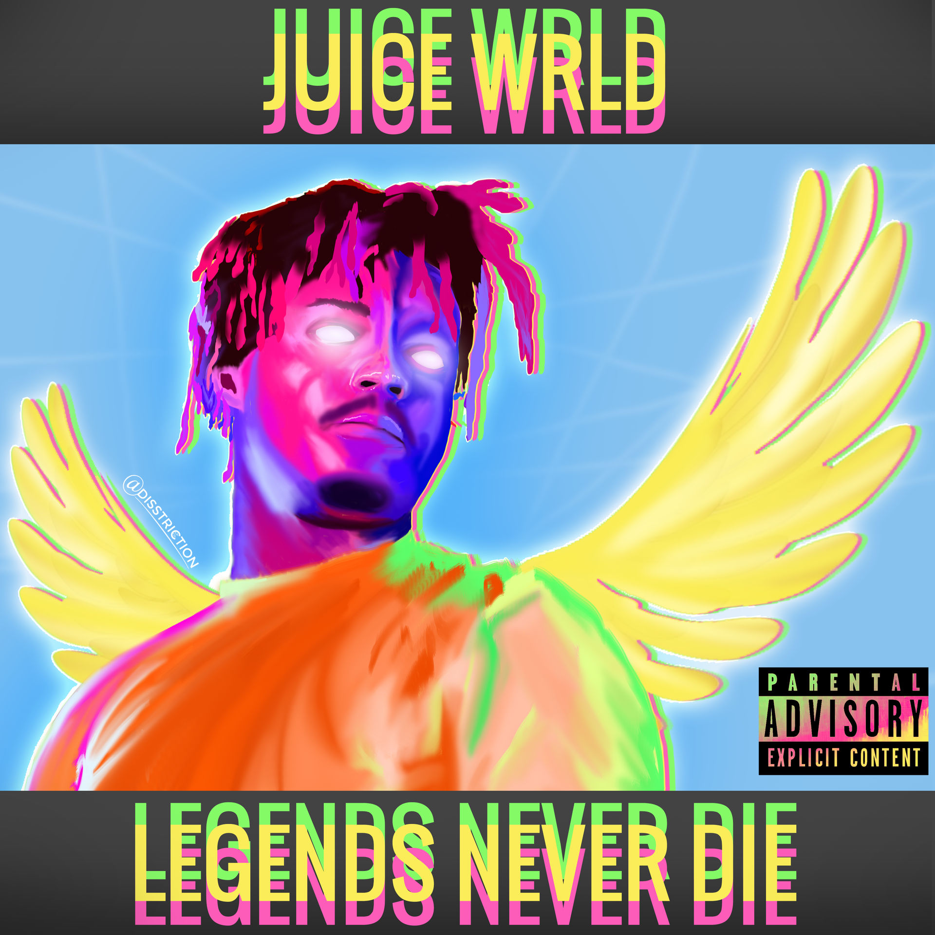 Juice Wrld Legends Never Die By Disstriction On DeviantArt juice-wrld-legends-never-die-by-disstriction-on-deviantart