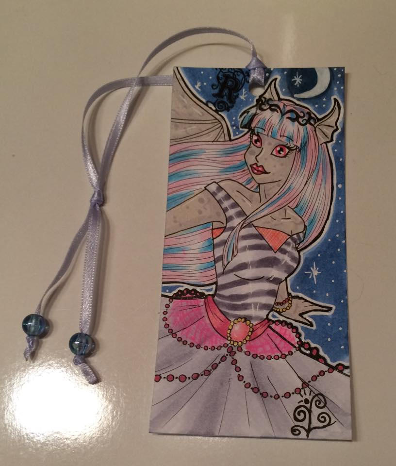Monster High Bookmark by saphiraly on DeviantArt
