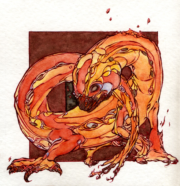 Shadowfire Elemental Elemental creatures, Fire by teriathanin on DeviantArt