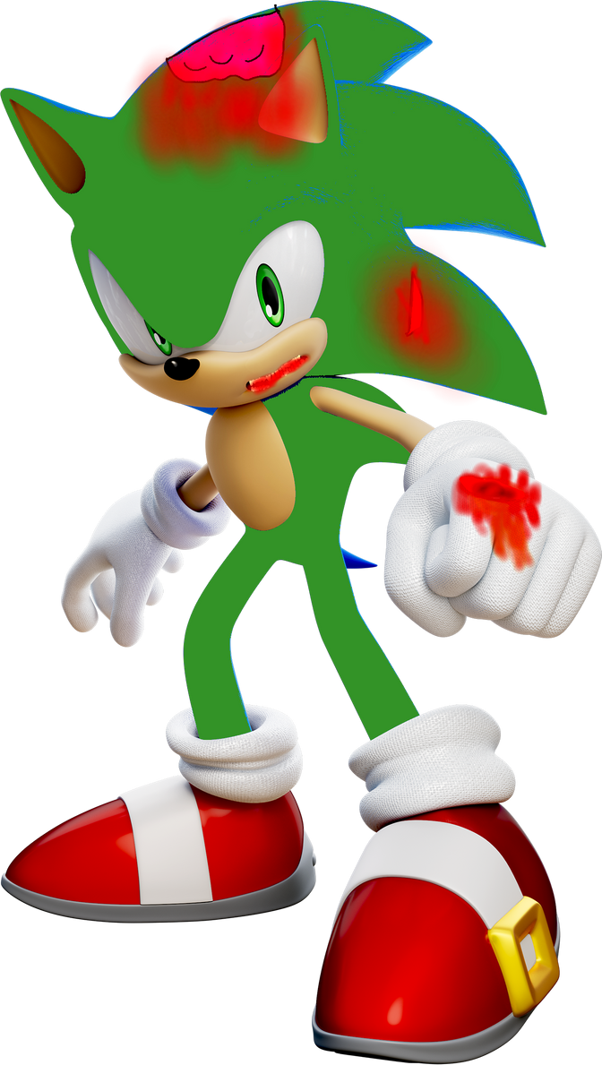 Zombie sonic by jackonadofan2000 on DeviantArt