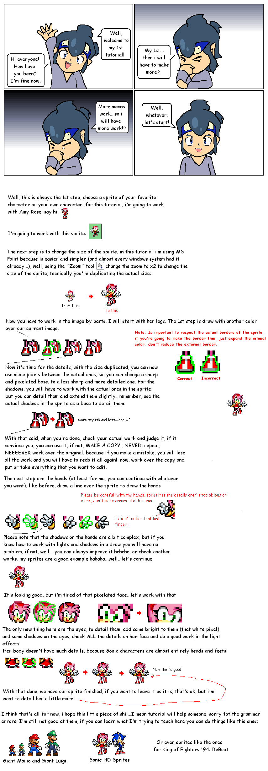 Tutorial 1 HD Sprites by Gregarlink10 on DeviantArt
