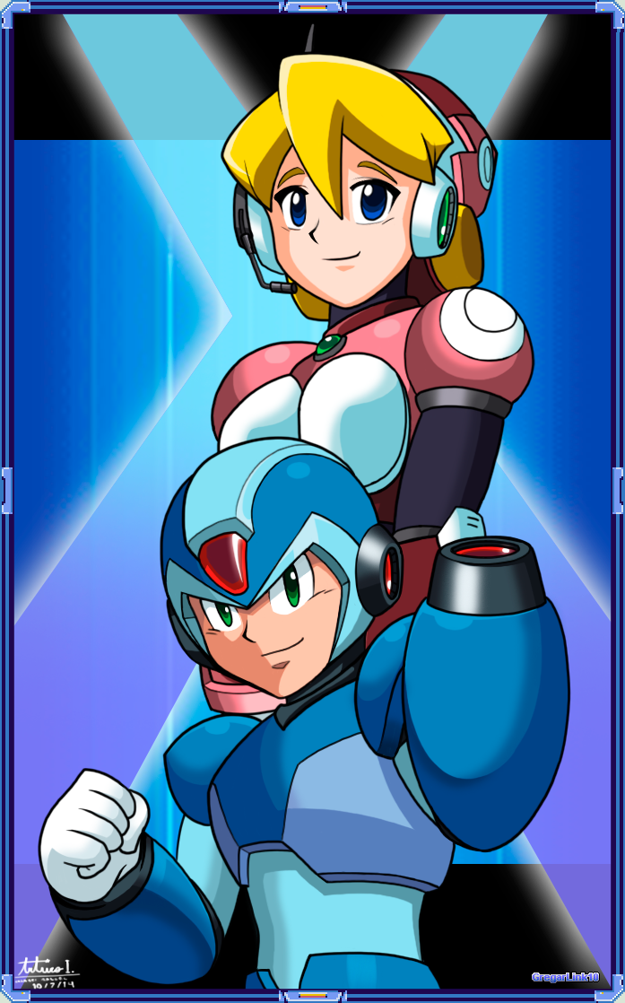 Megaman X and Alia