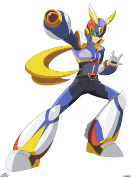 Captain X (MegaMan X + Captain Falcon)