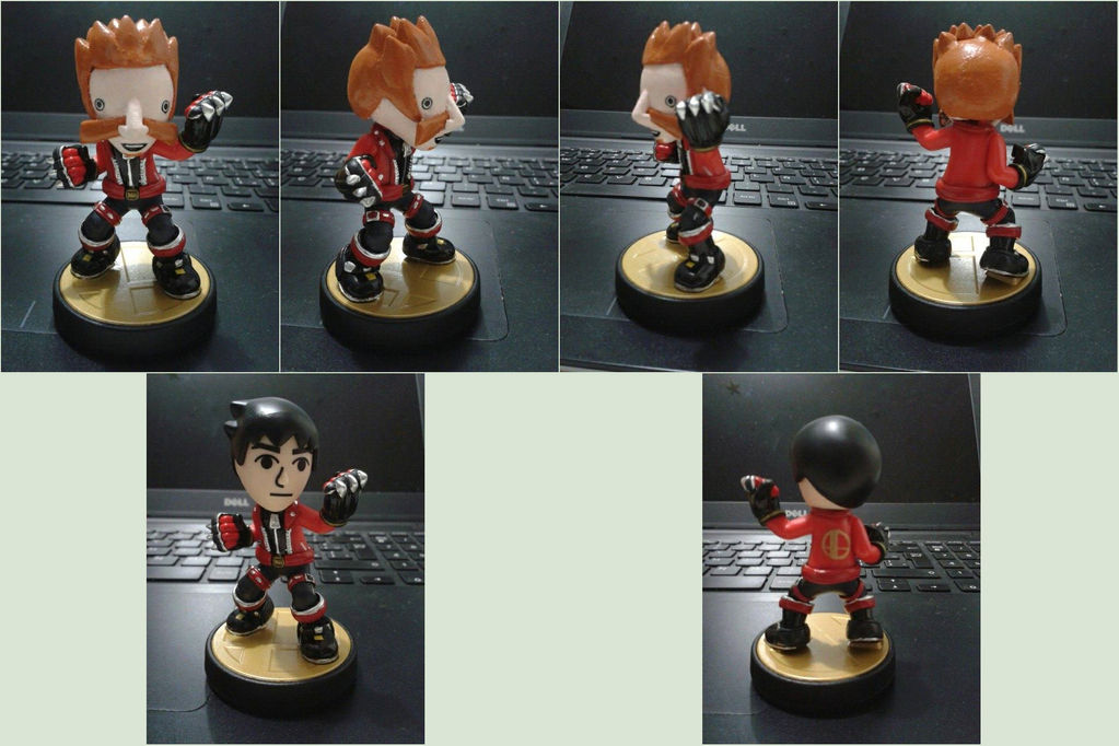 Nigel thornberry amiibo + biker suit amiibo