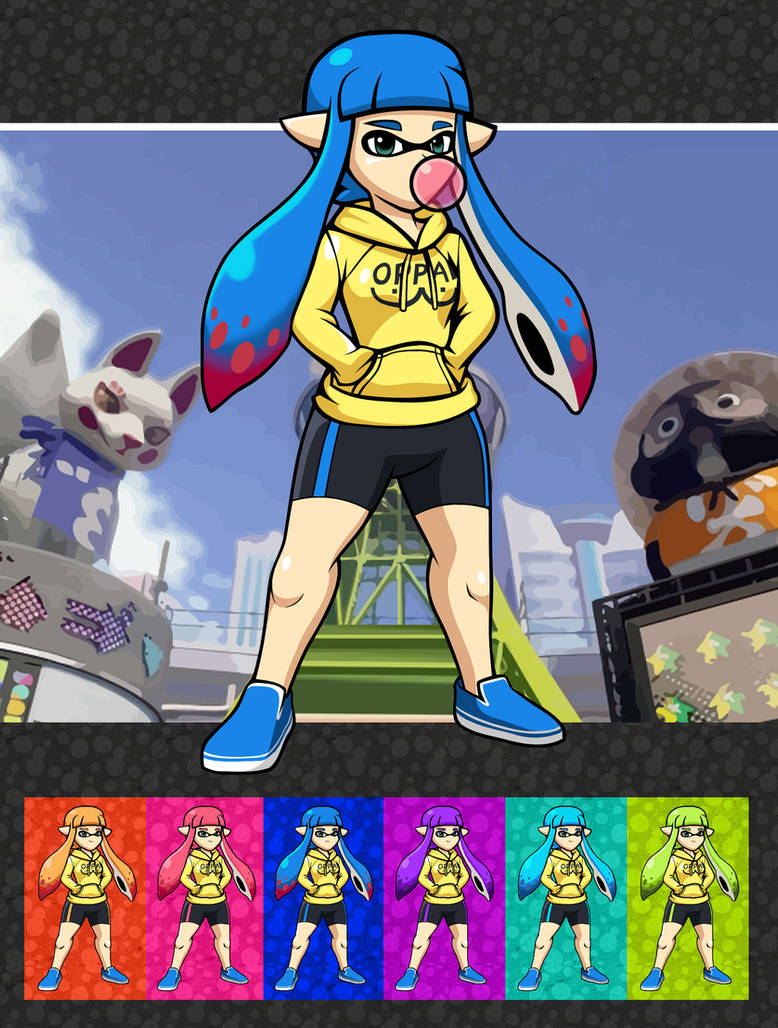 Inkling girl by Gregarlink10 on DeviantArt