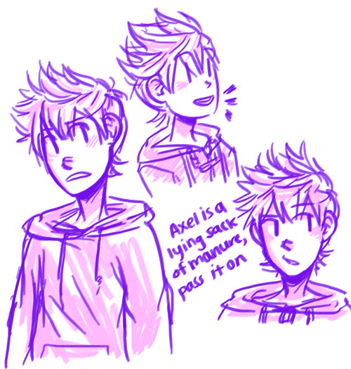 roxas doodles by LunarThief on DeviantArt