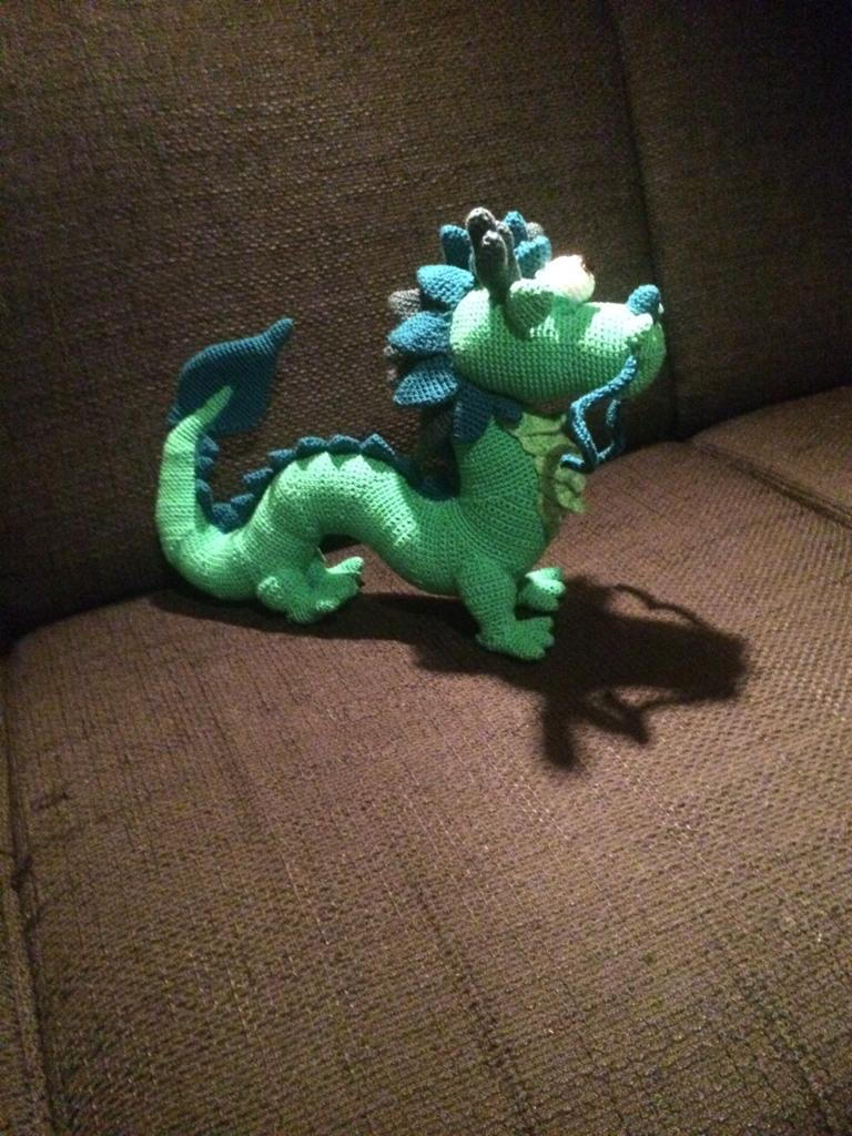 Dragon Crocheted By Hedeme On DeviantArt dragon-crocheted-by-hedeme-on-deviantart