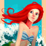 Ariel, the little mermaid