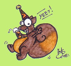 Squirrel Party by MadGuida on DeviantArt